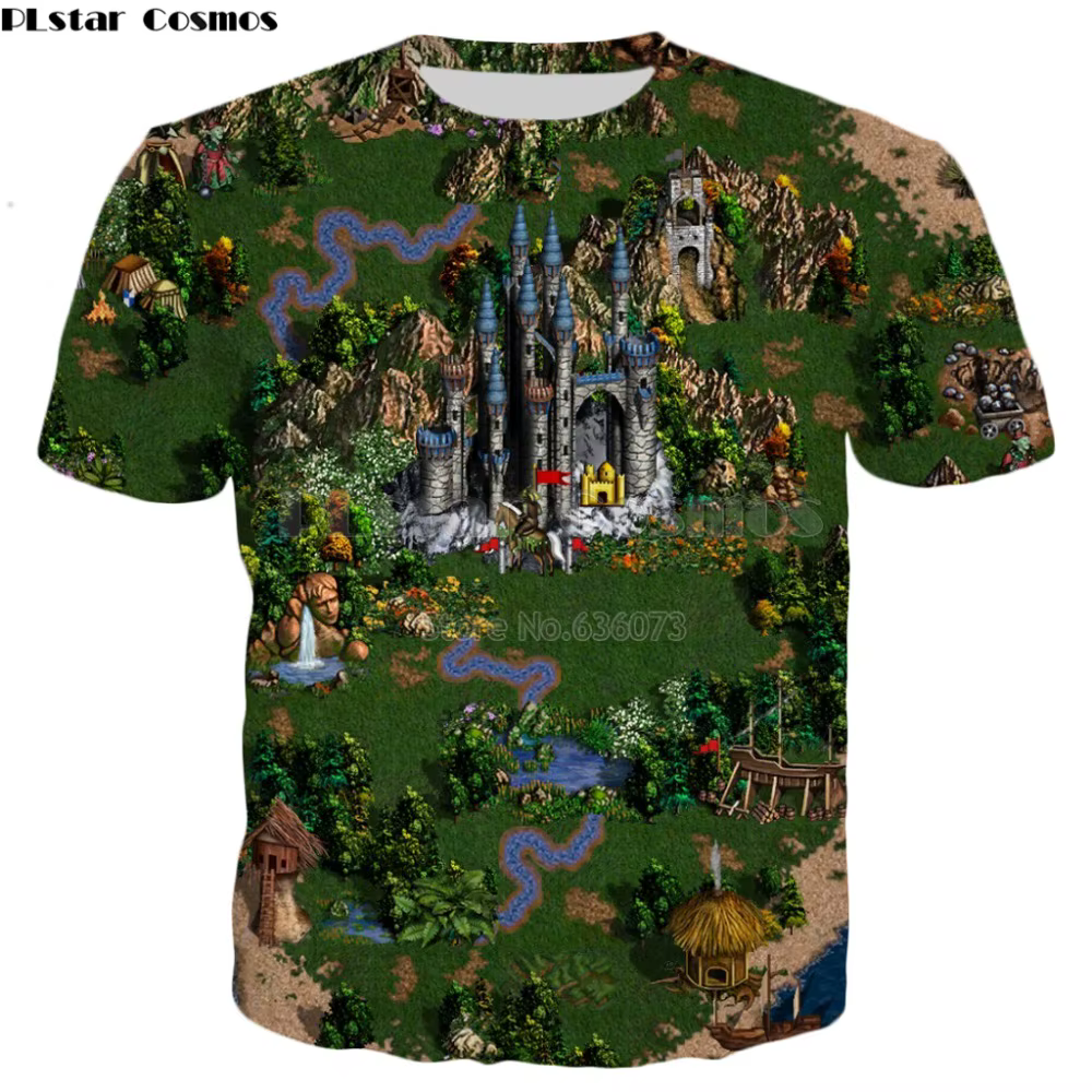 T-shirt homme/femme, estival et à la mode