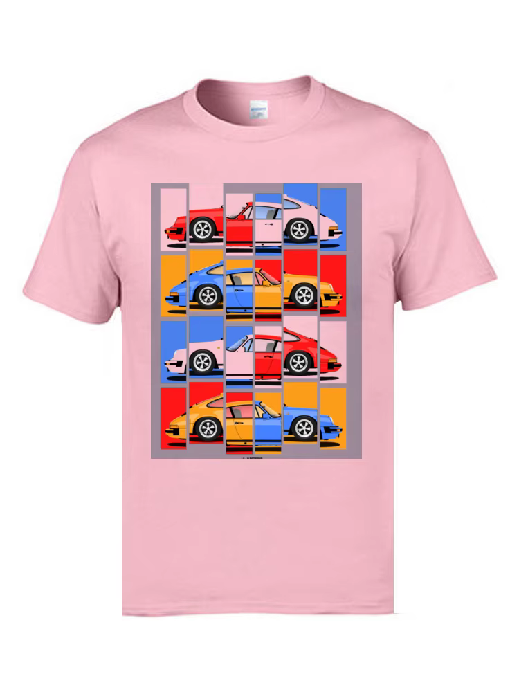 T-shirt en coton cool pour hommes