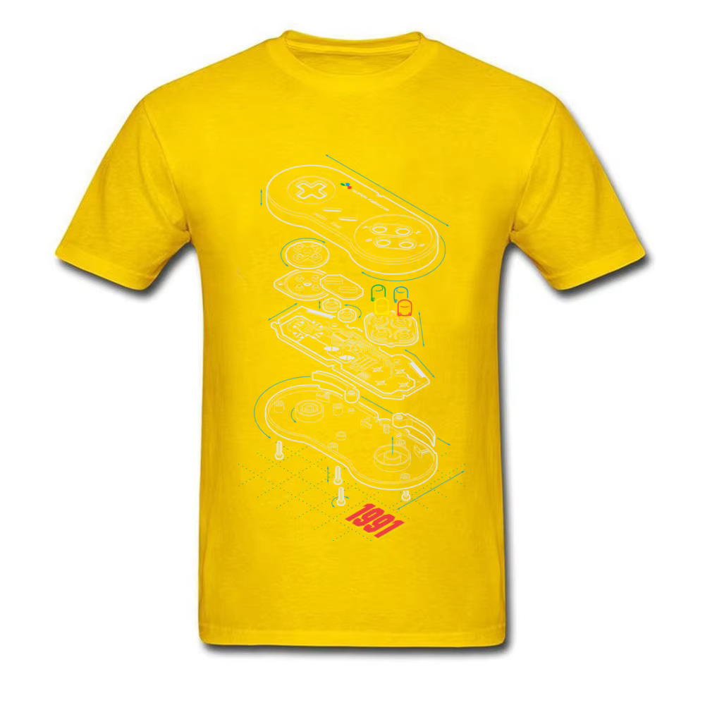 T-Shirt Personnalisé en Coton Noir pour Homme