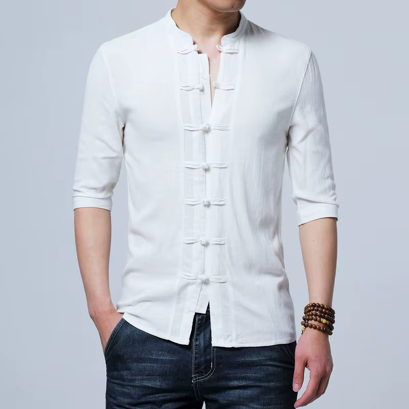 Vêtements traditionnels chinois pour hommes