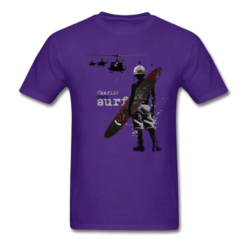T-shirt imprimé en 3D rétro pour hommes