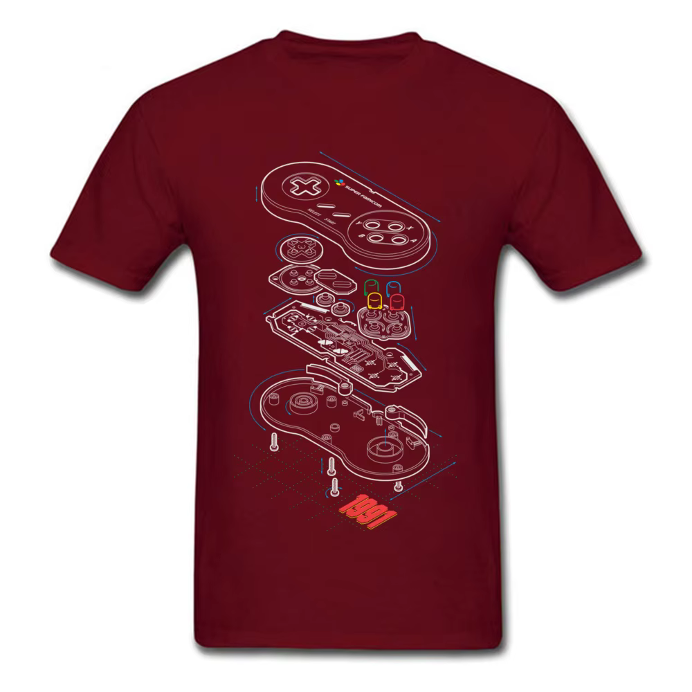 T-Shirt Personnalisé en Coton Noir pour Homme