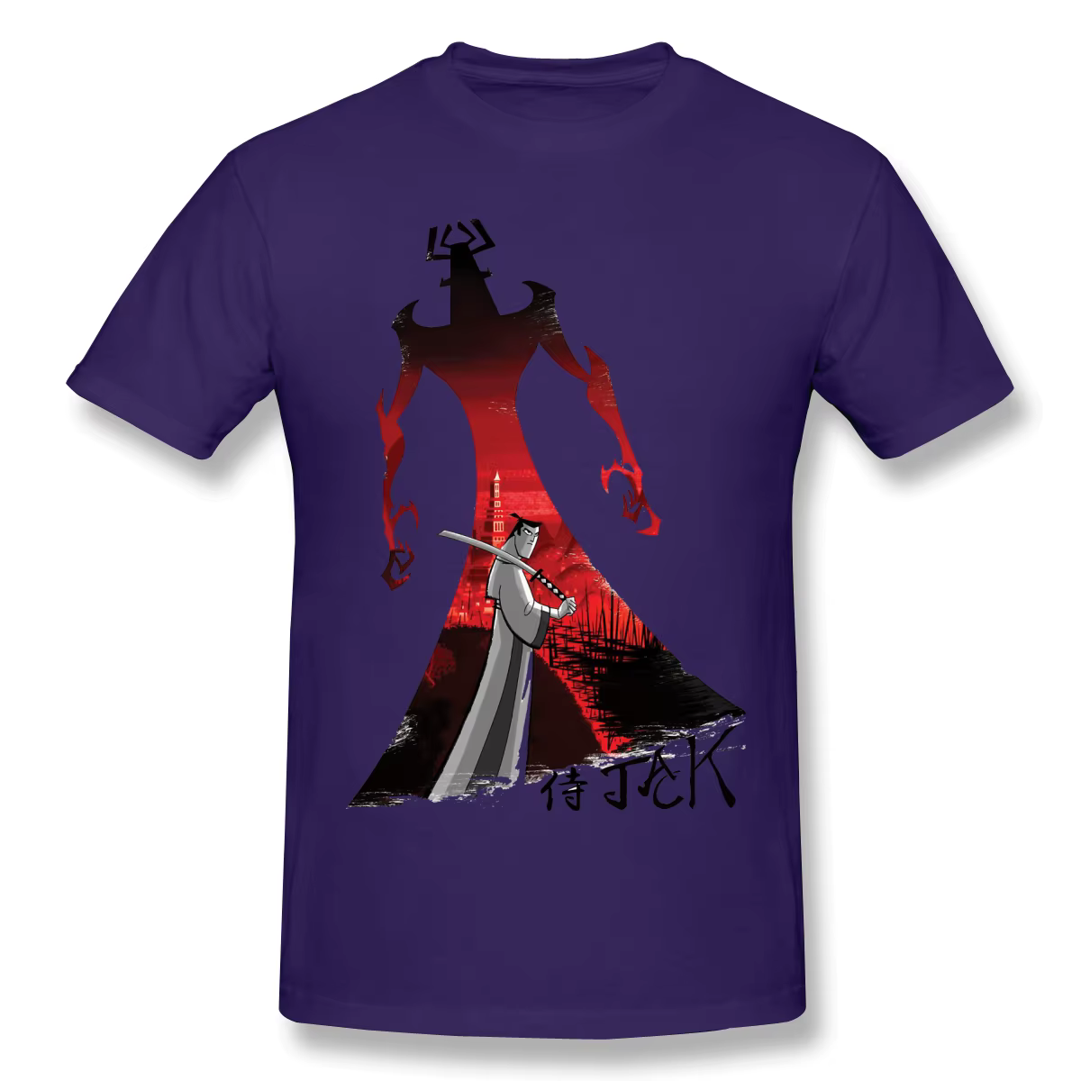 Samouraï Jack Cool créatif t-shirt décontracté offre spéciale