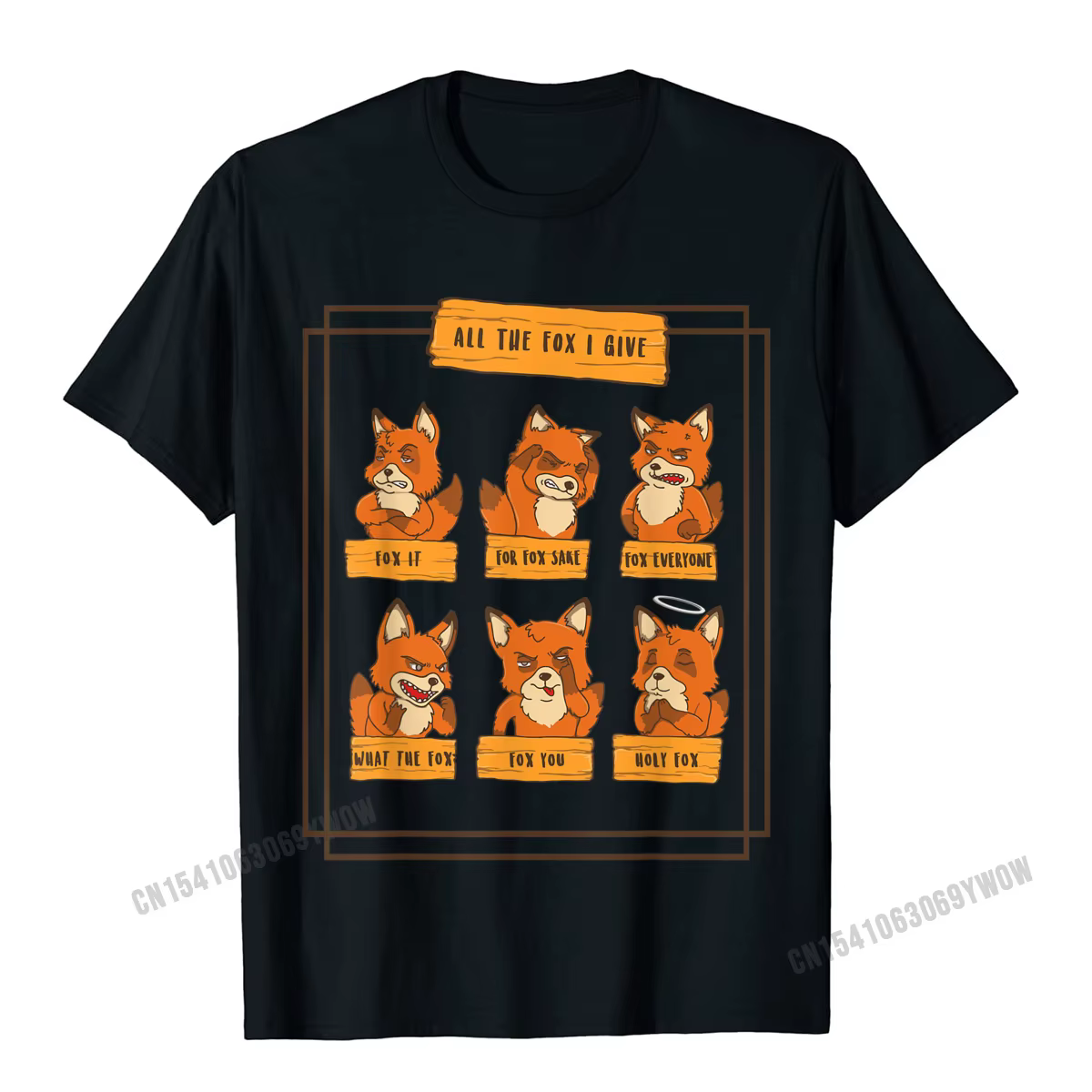 T-shirt imprimé "All The Fox I Give" pour homme