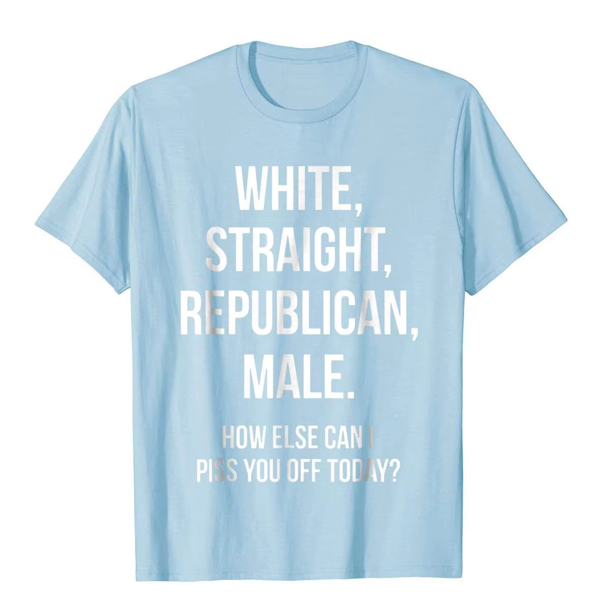 T-shirt imprimé en coton pour hommes