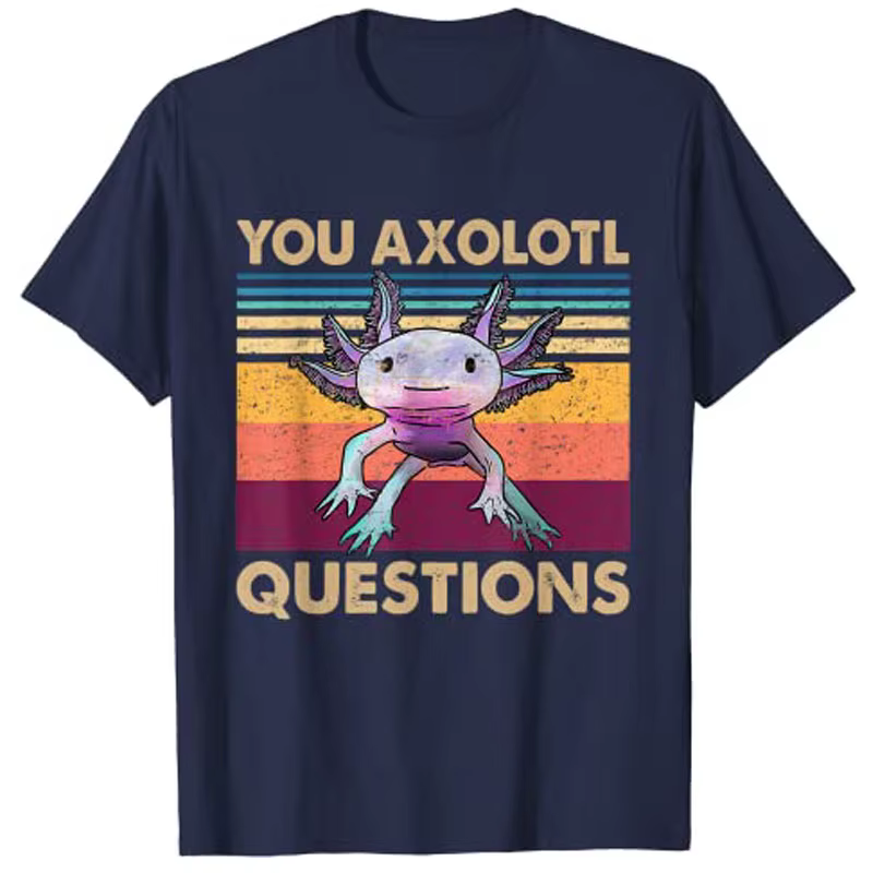 Rétro 90s Axolotl Drôle Vous