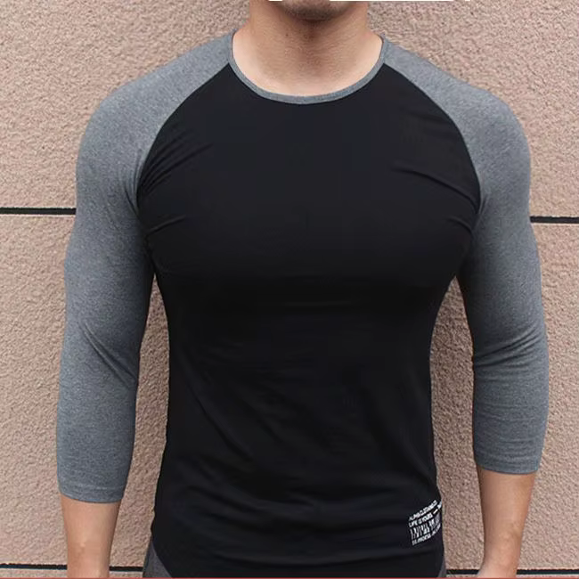 T-shirt à manches longues pour hommes