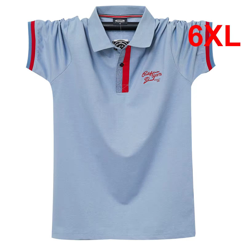 Polo décontracté à manches courtes pour hommes