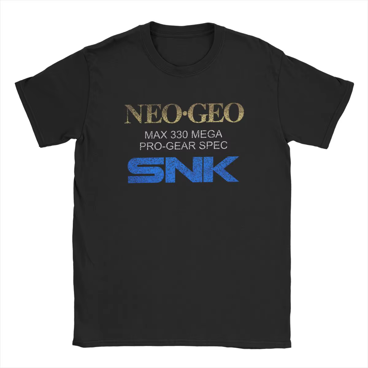 Hommes Neo Geo Pro Gear rétro t-shirt Snk jeu 100% coton vêtements amusant à manches courtes col rond