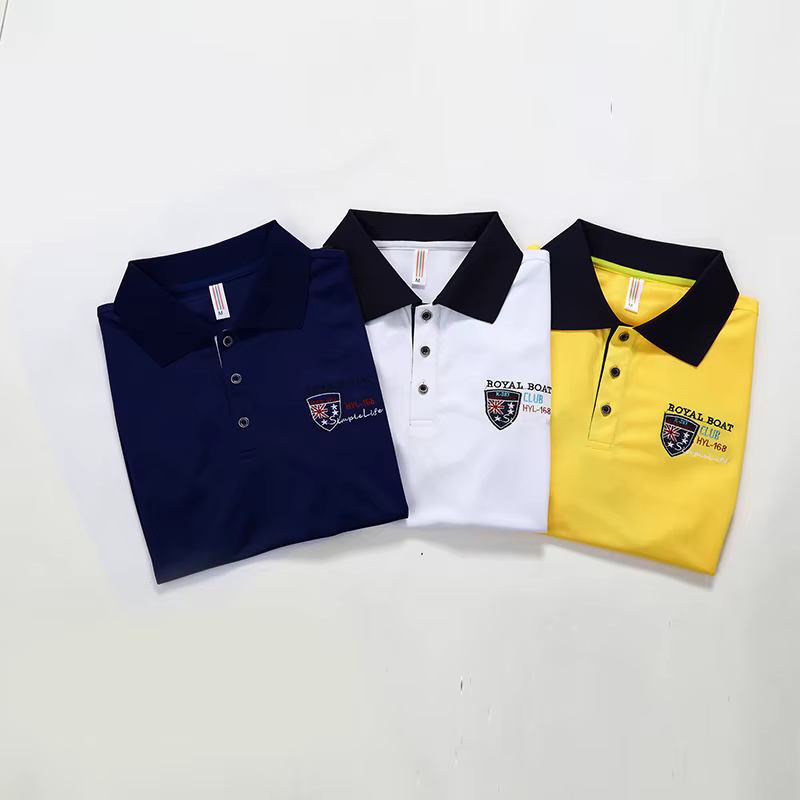 Polo décontracté à manches courtes pour homme