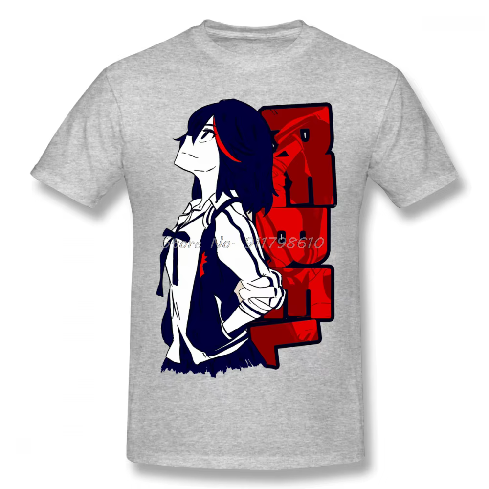 Kill La Kill-Rebel Ryuko t-shirt blanc Gintama imprimé