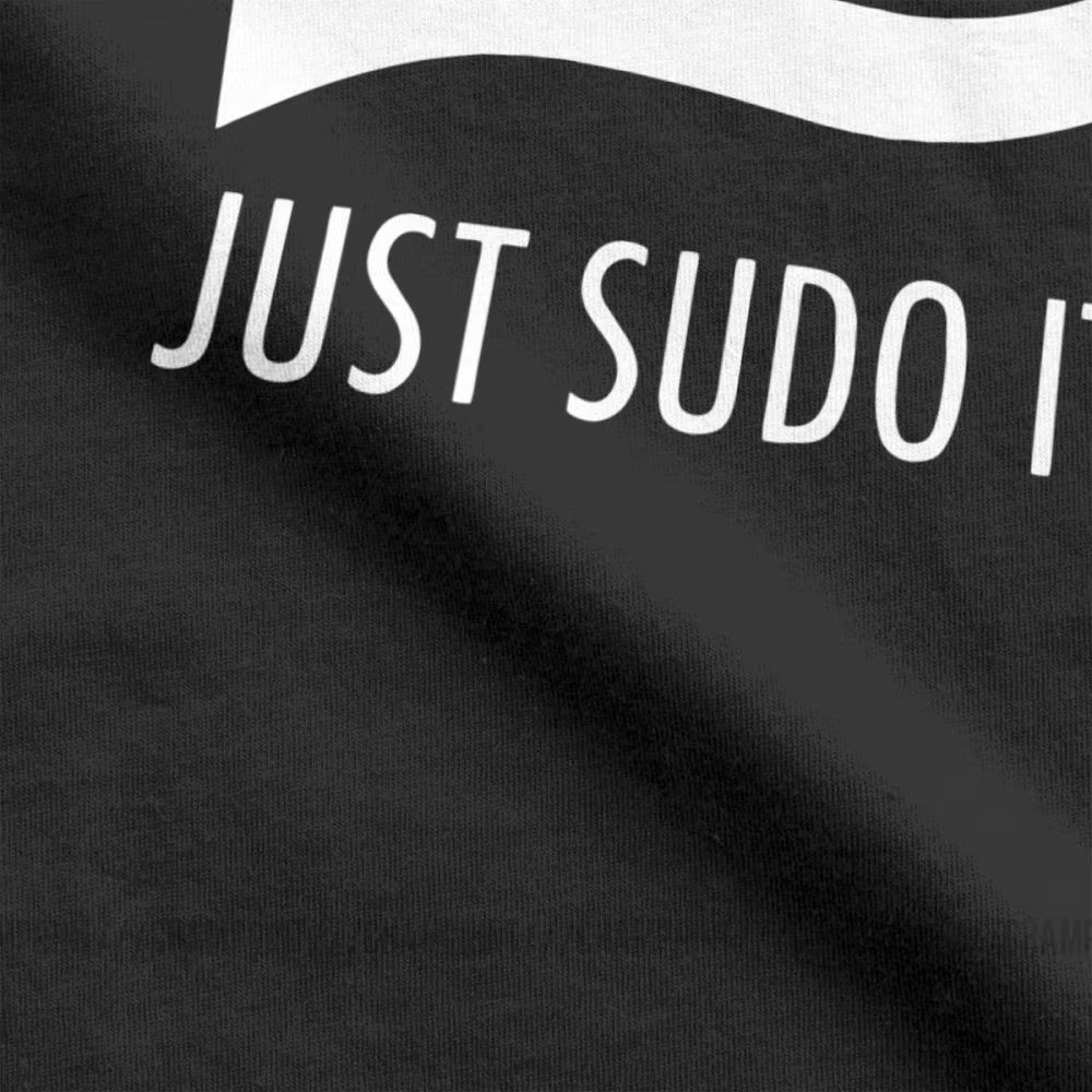 T-shirt pour Homme, Imprimé Linux