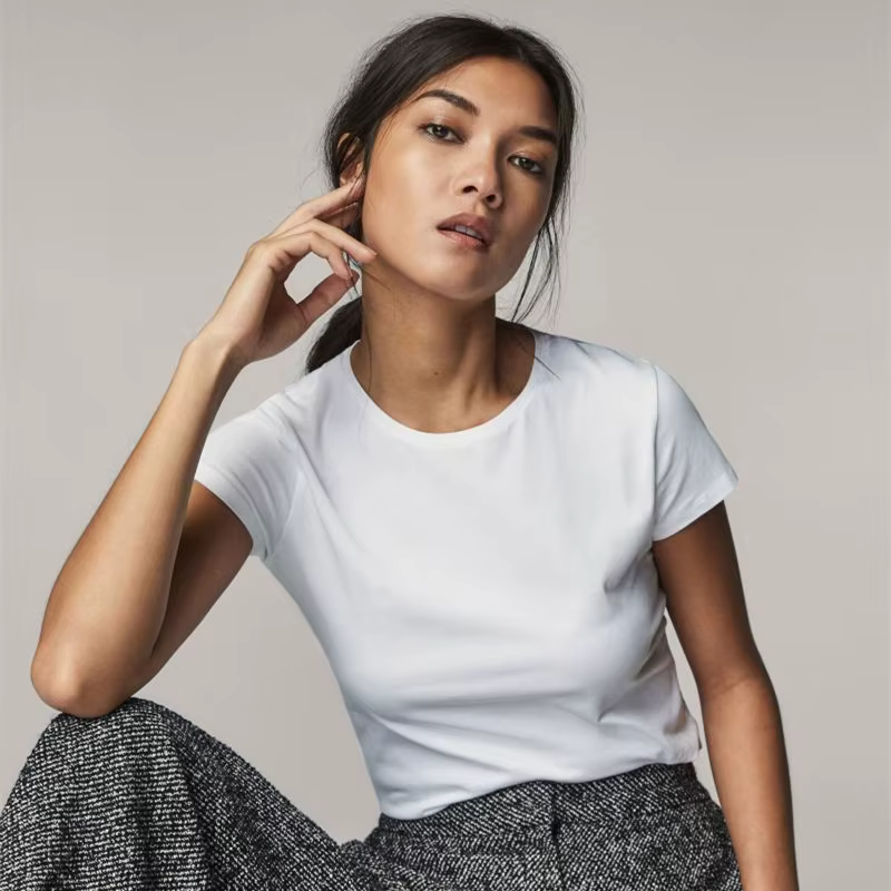MRMT 2026 Nouveau T-shirt pour femme à manches courtes en coton