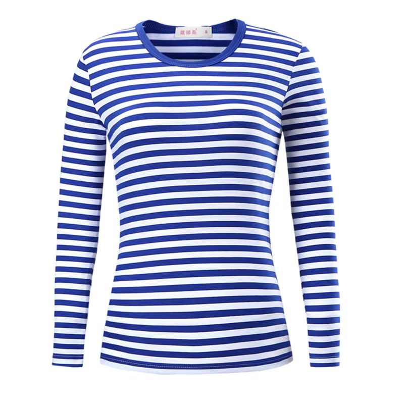 T-shirt à manches longues en coton pour hommes et femmes