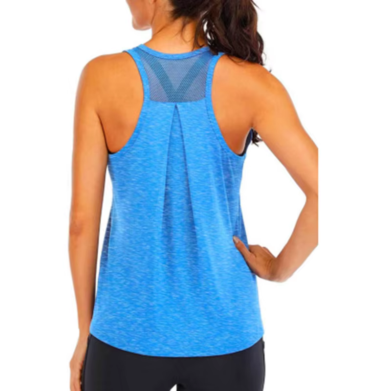 Chemise de Yoga femme nouveau Style T-Shirt ample Fitness hauts gilet femmes sans manches Sport