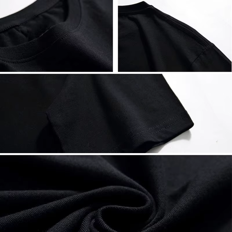 Nouvelle commande JEDI 100% couverture en coton t-shirts imprimés hommes t-shirt ample Homme mode 80122