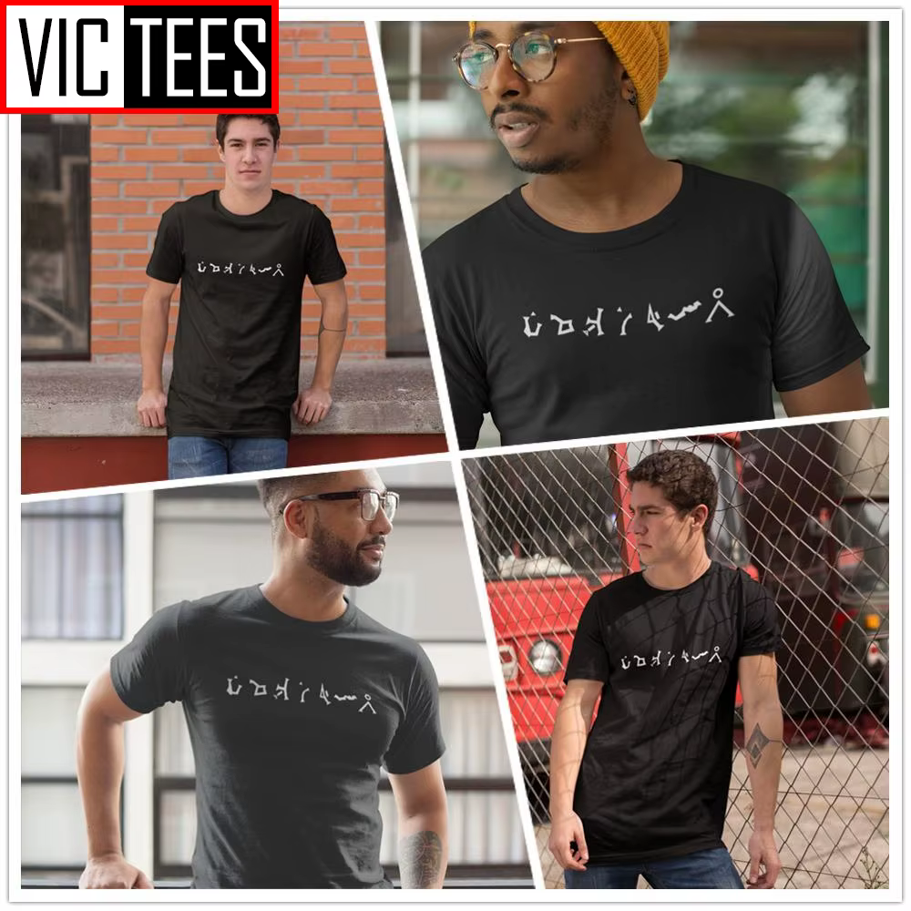 T-shirts pour hommes avec lettres