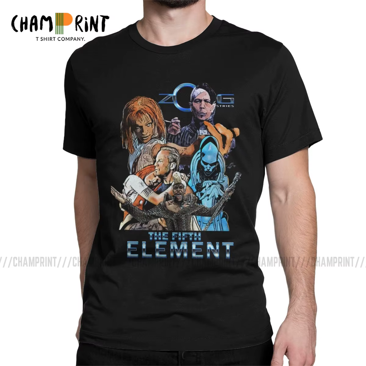 T-Shirt manches courtes col rond homme