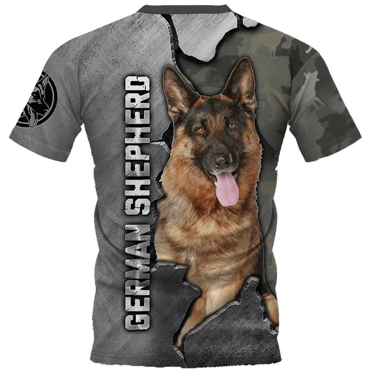 Golden Retriever 3D imprimé T-shirts femmes pour hommes été