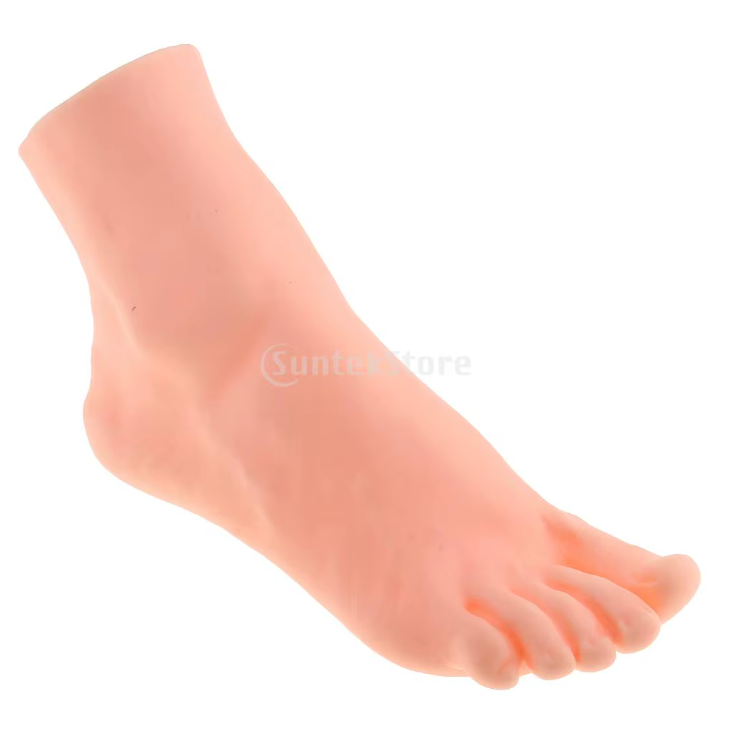 Magasin de mannequin de pied féminin