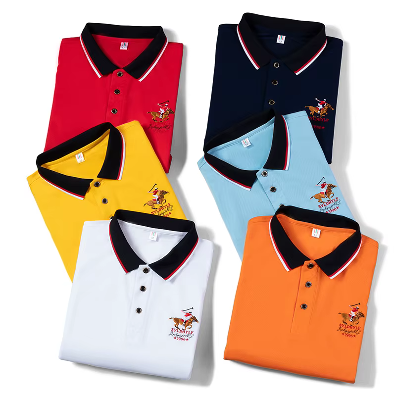 Polo hommes été nouveaux