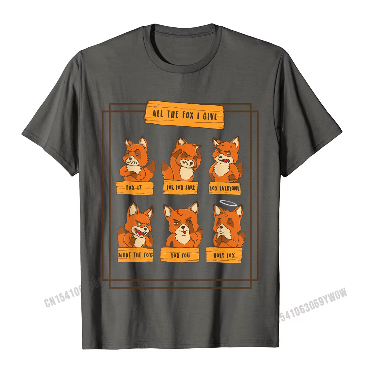 T-shirt imprimé "All The Fox I Give" pour homme