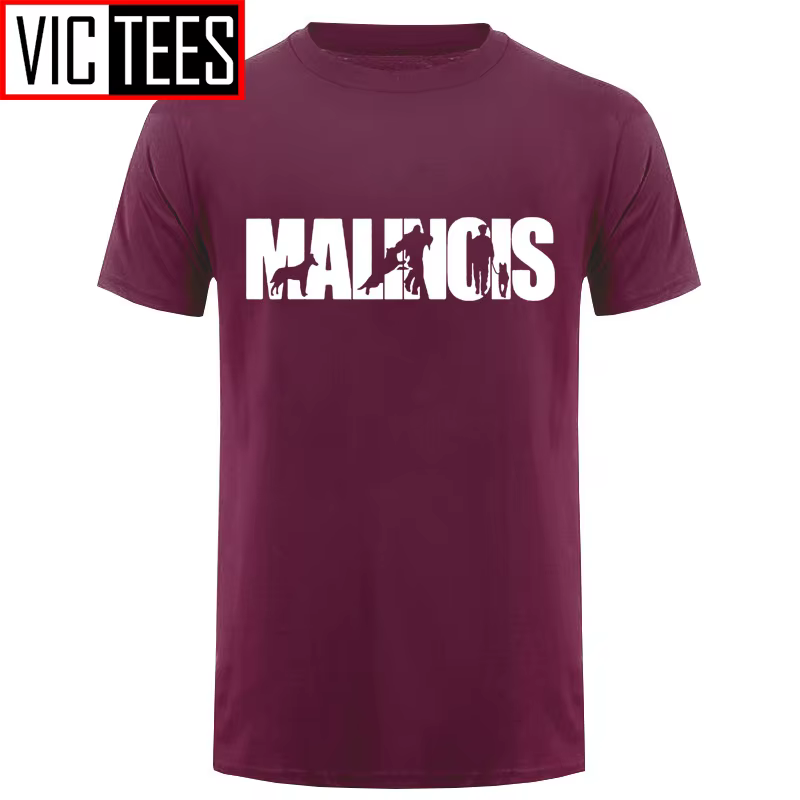 T-shirt imprimé Malinois pour hommes