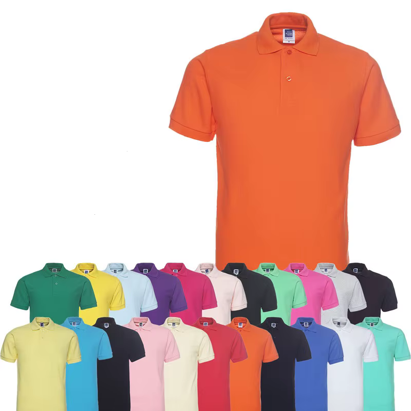 Polo décontracté en coton pour hommes