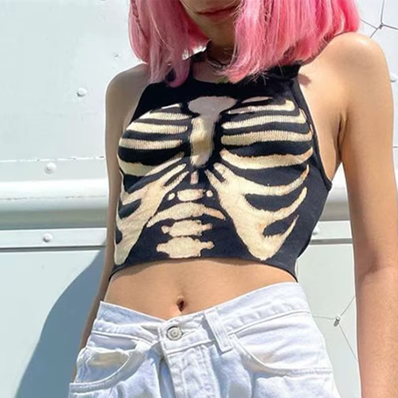 T-shirt gothique pour femmes