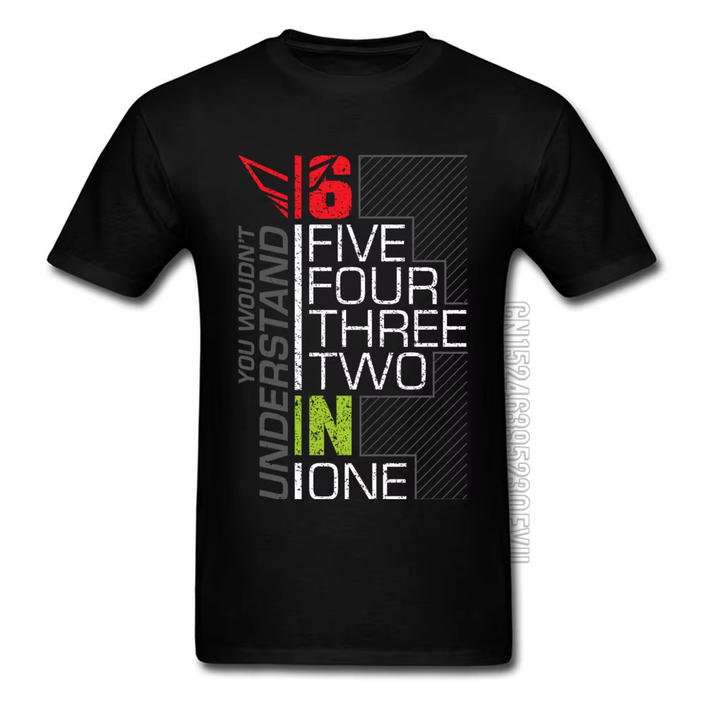 T-shirt de moto vintage pour homme