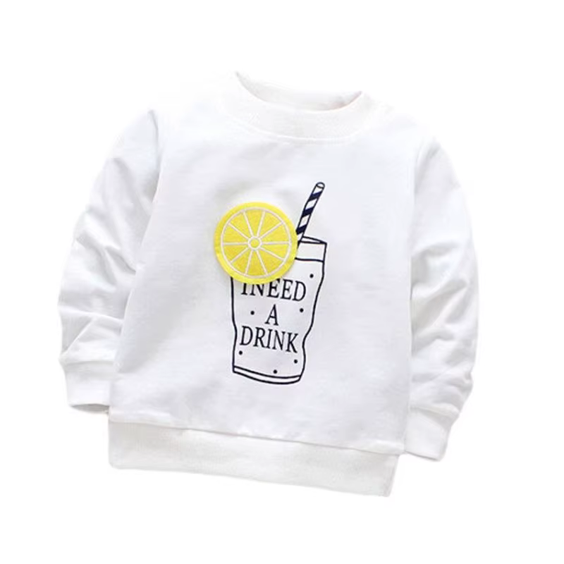 T-shirt en coton à manches longues pour nouveau-né