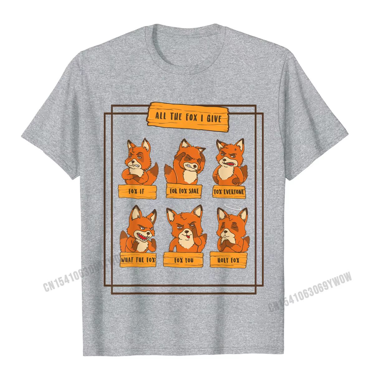 T-shirt imprimé "All The Fox I Give" pour homme