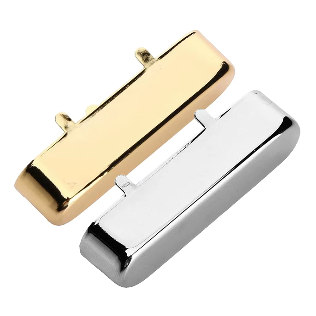 Couvercle de micro de cou en laiton pour TL pour pièces de guitare électrique Telecaster or/Chrome