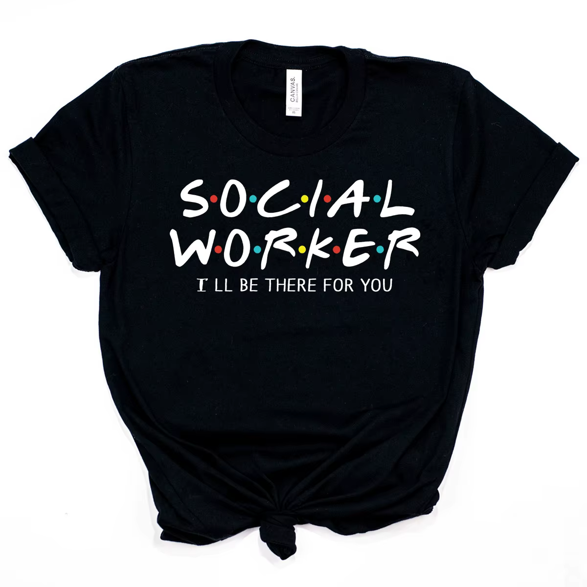 T-shirt humoristique de travailleur social