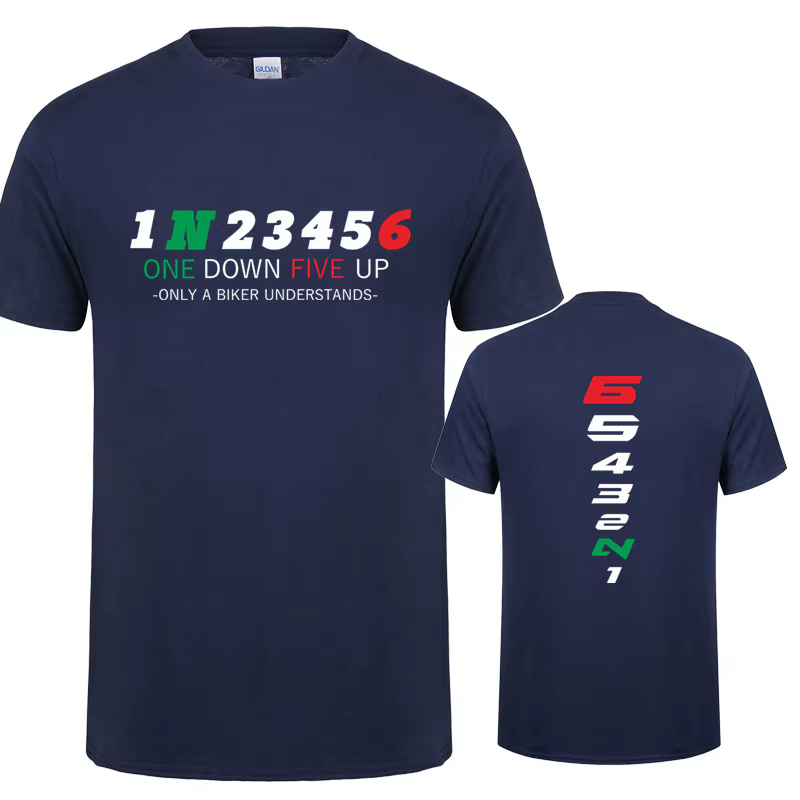 1N23456 moto seulement un motard comprend T-Shirt