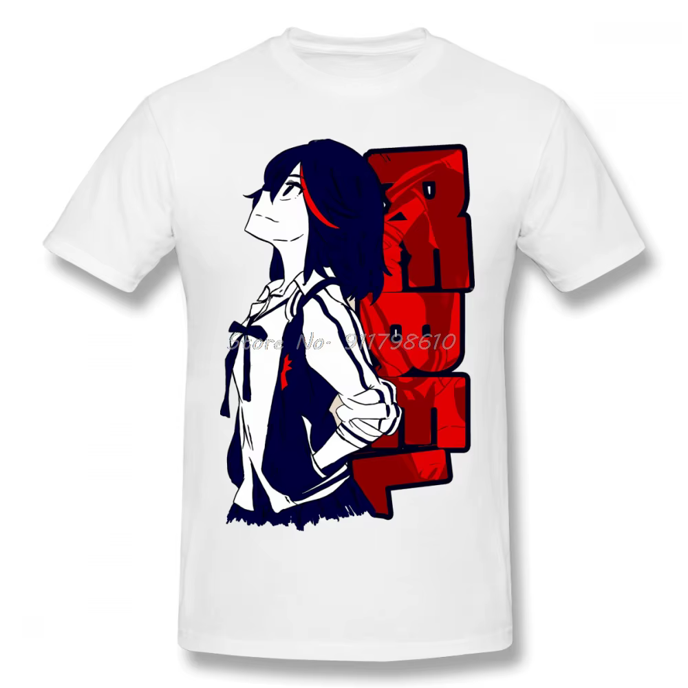 Kill La Kill-Rebel Ryuko t-shirt blanc Gintama imprimé