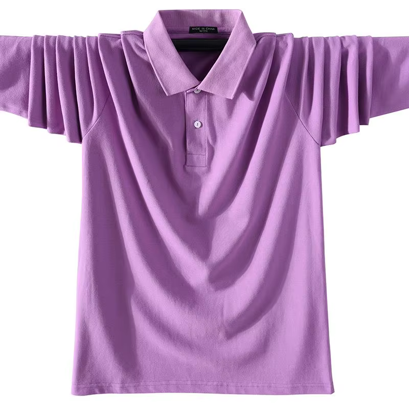 Polos à manches longues pour hommes