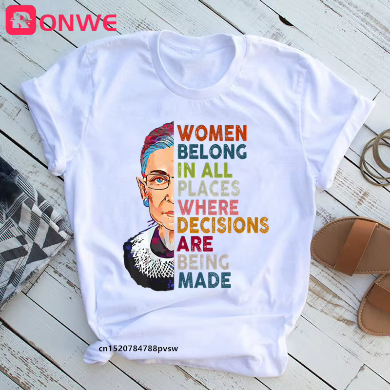 Rbg Cherokee Bader Ginsburg Tshirt pour femme