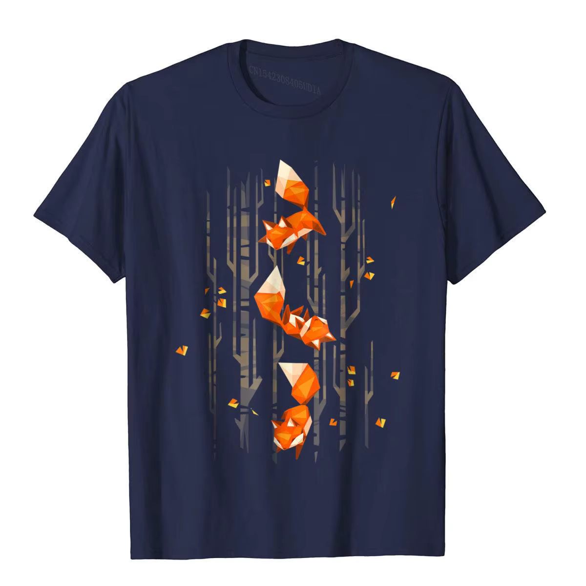 T-shirt rétro en coton High Street pour hommes