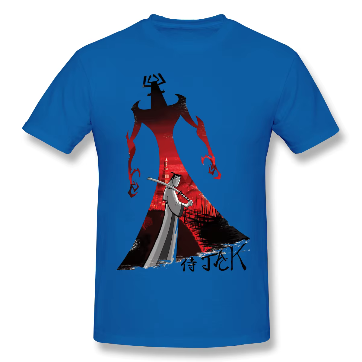 Samouraï Jack Cool créatif t-shirt décontracté offre spéciale