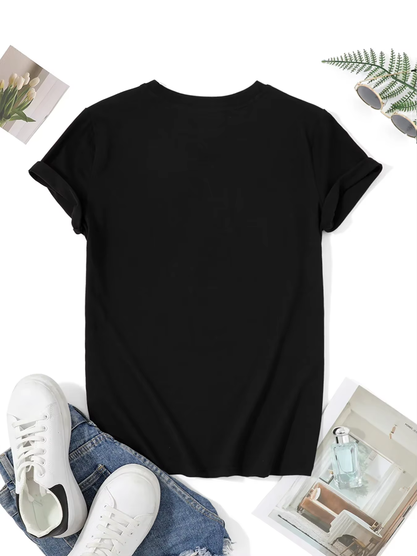 T-shirt à manches courtes pour femmes
