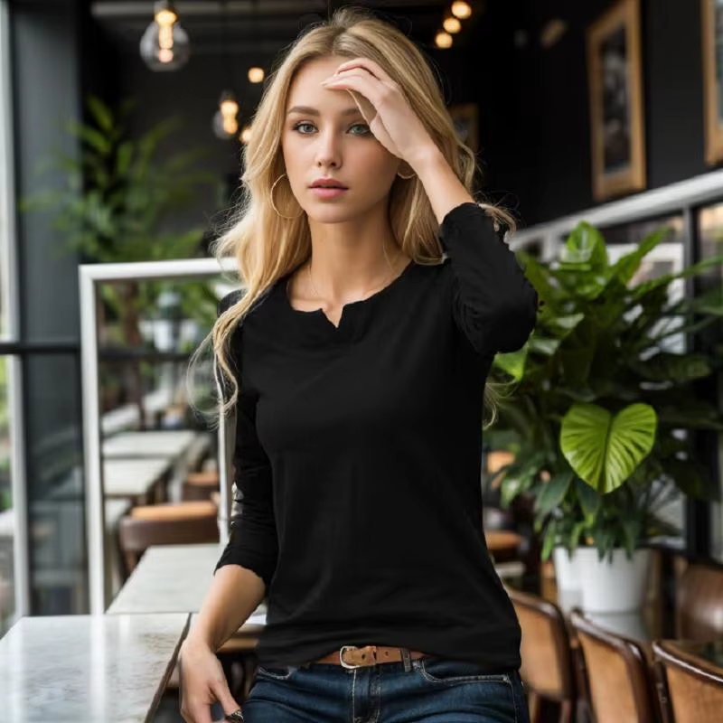 T-Shirt à manches longues pour femmes