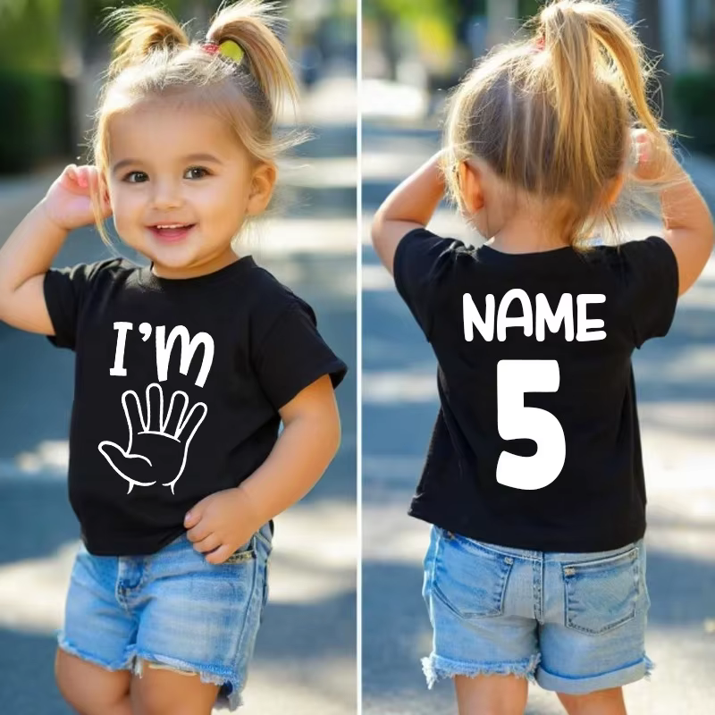T-shirt à manches courtes pour enfants