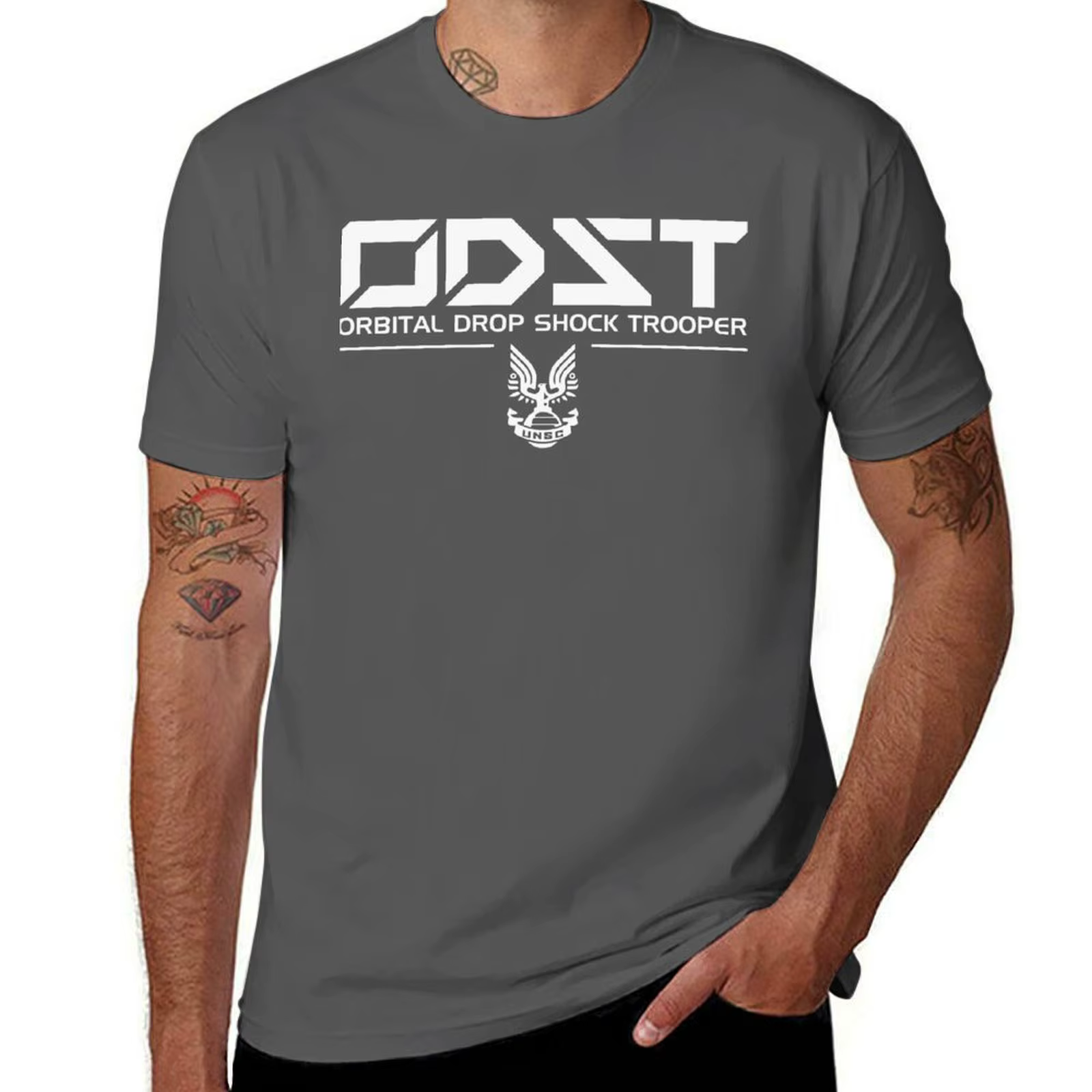ODST chemise T-Shirt blanc homme