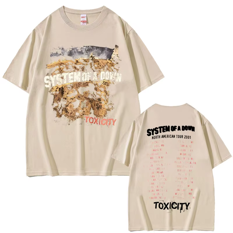 T-shirt Punk Rock pour hommes et femmes