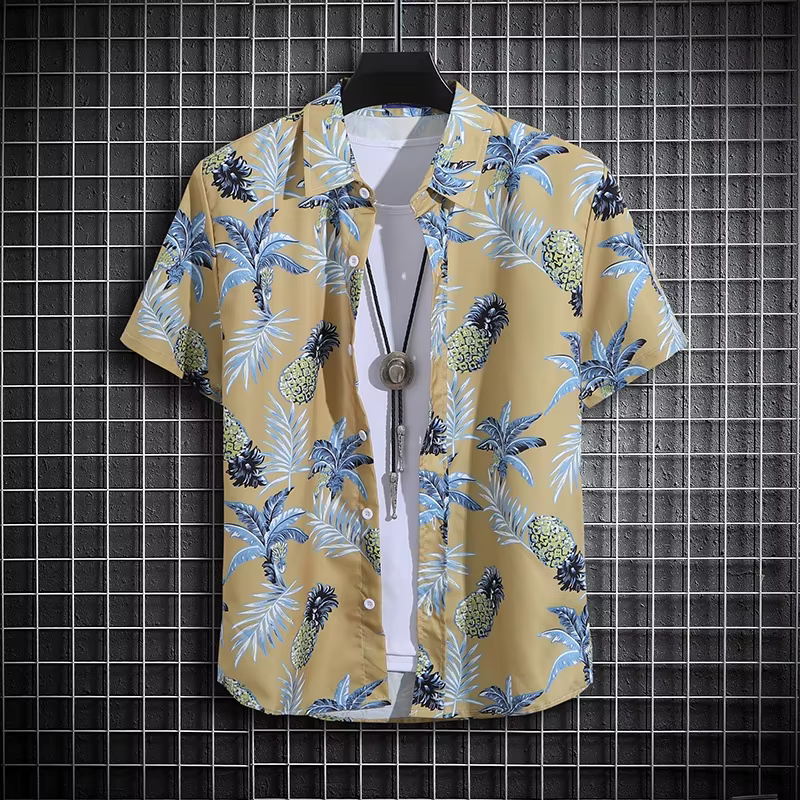 Chemise hawaïenne pour hommes