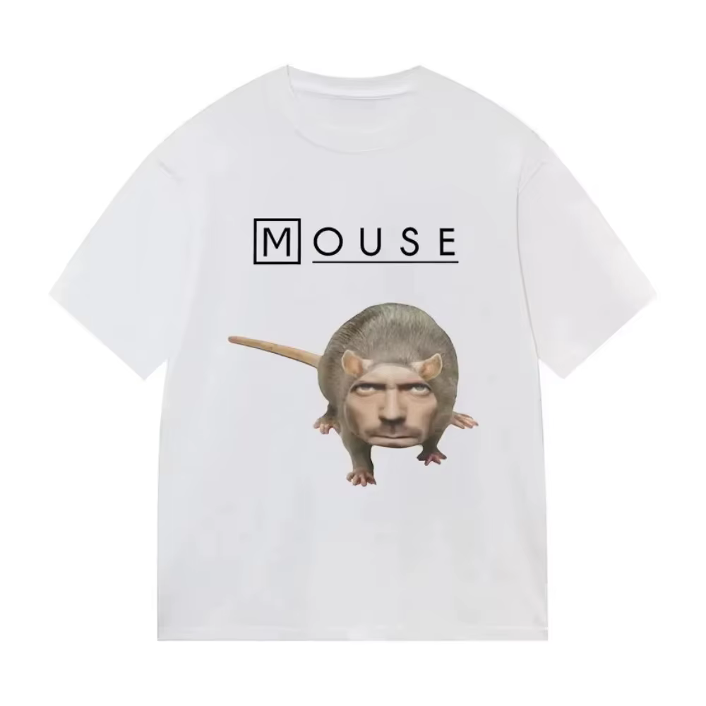 T-shirt à motif amusant House Mouse MD pour hommes et femmes