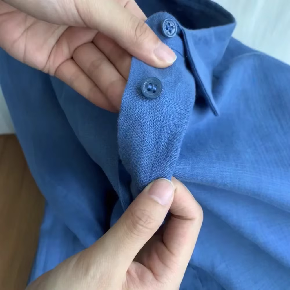 Chemise en lin français pour femmes