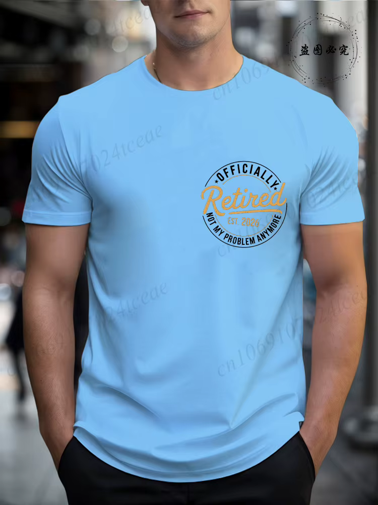 T-shirt drôle pour les retraités