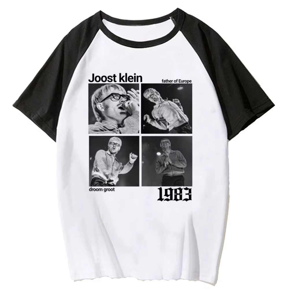 Joost Klein t-shirt femme psychédélique rétro graphique esthétique hip hop